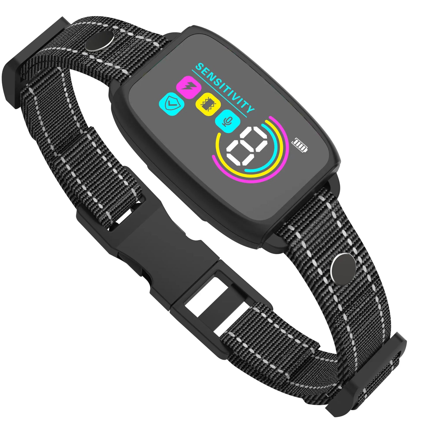 Smart Anti-Bark Dog Collar – Waterproof & Rechargeable Training Collar