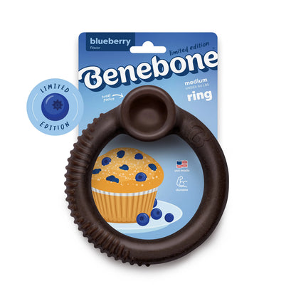 Blueberry Ring | Limited Edition Durable Dog Chew Toy for Extended Play and Enrichment