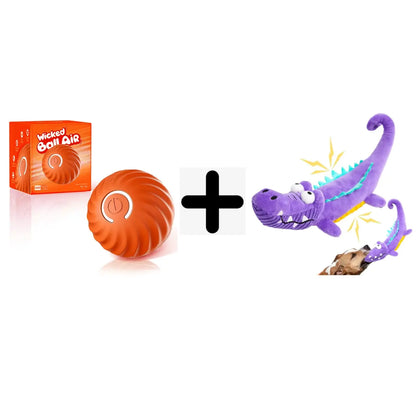 Interactive Dog Dog Balls, 2.7Inmoving Dog Ball, Durable Motion Activated Automatic Rolling Ball , USB Rechargeable Outdoor Pet Toy-Gttq